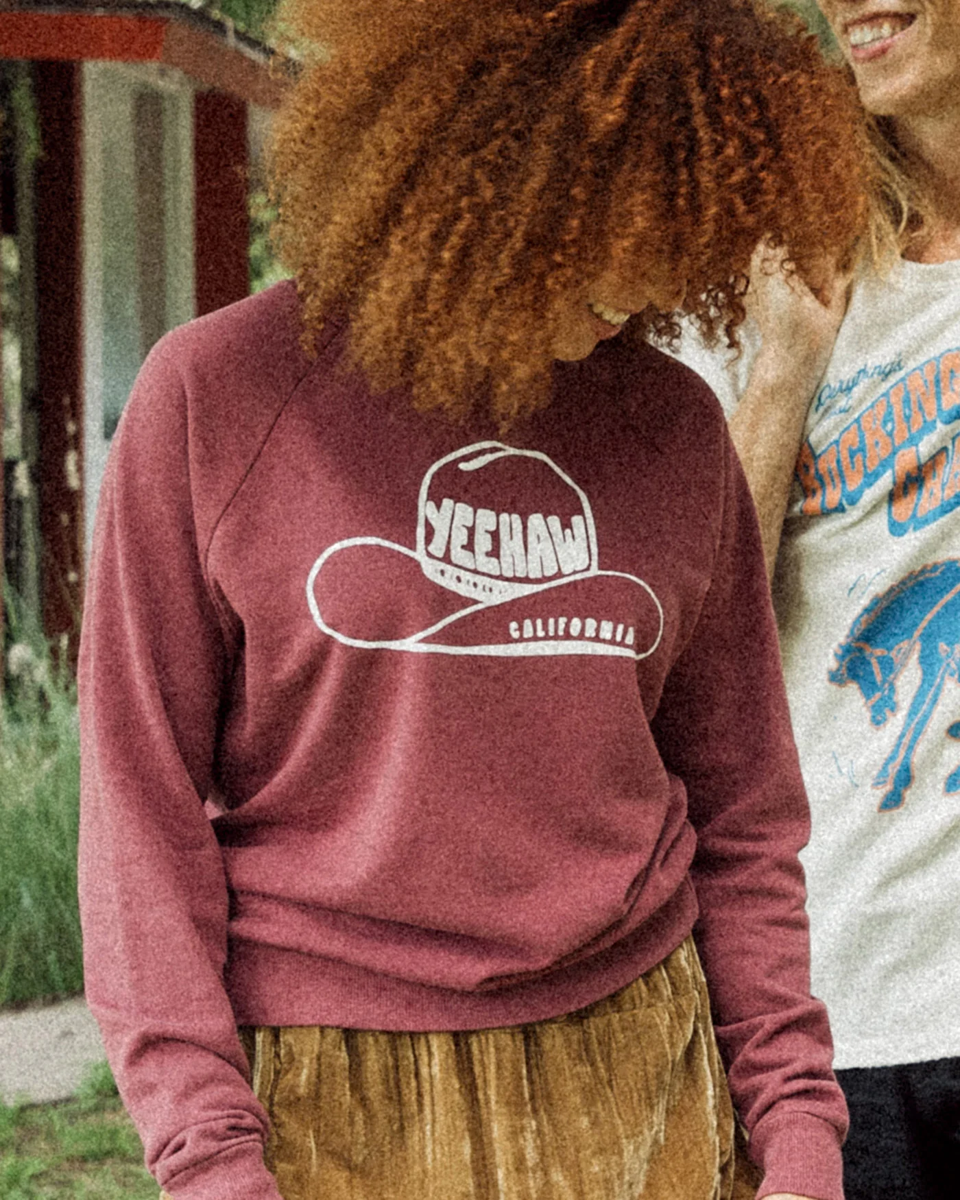 Women's Yeehaw Vintage Raglan Pullover - Image 2